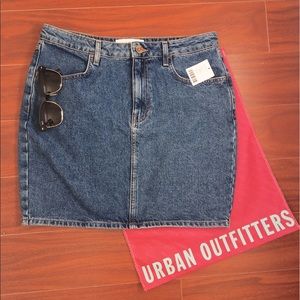 Urban Outfitters-- BDG Denim Mini Skirt