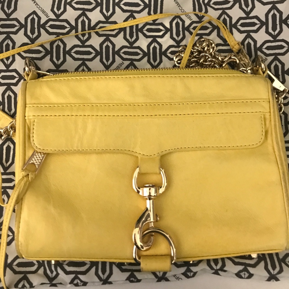 Rebecca Minkoff yellow crossbody