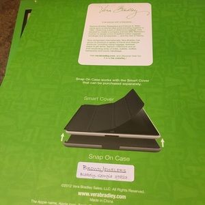 Vera Bradley Snap in Case for IPad