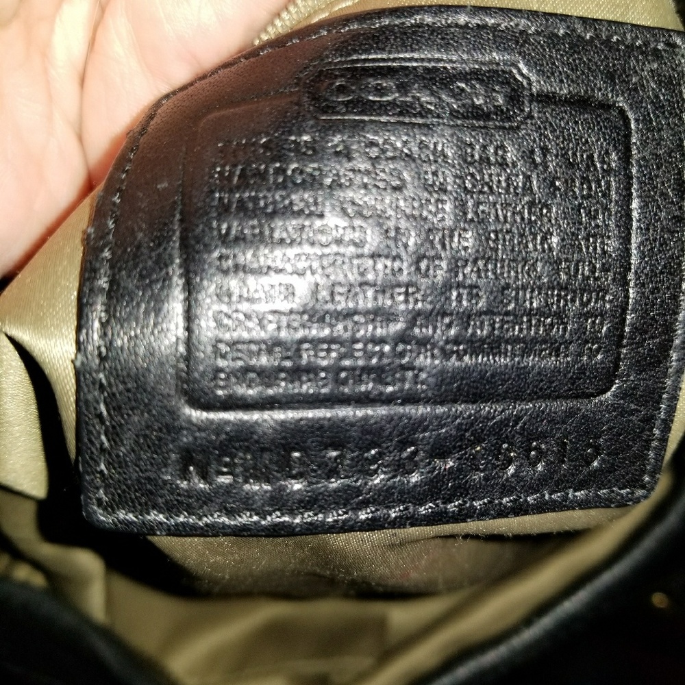 Carly leather Coach Hobo