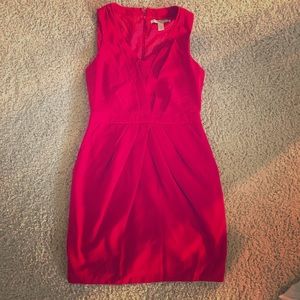 Forever 21 Red V-neck dress with pockets