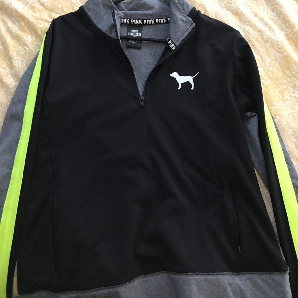 PINK Ultimate 1/4 Zip Sweater