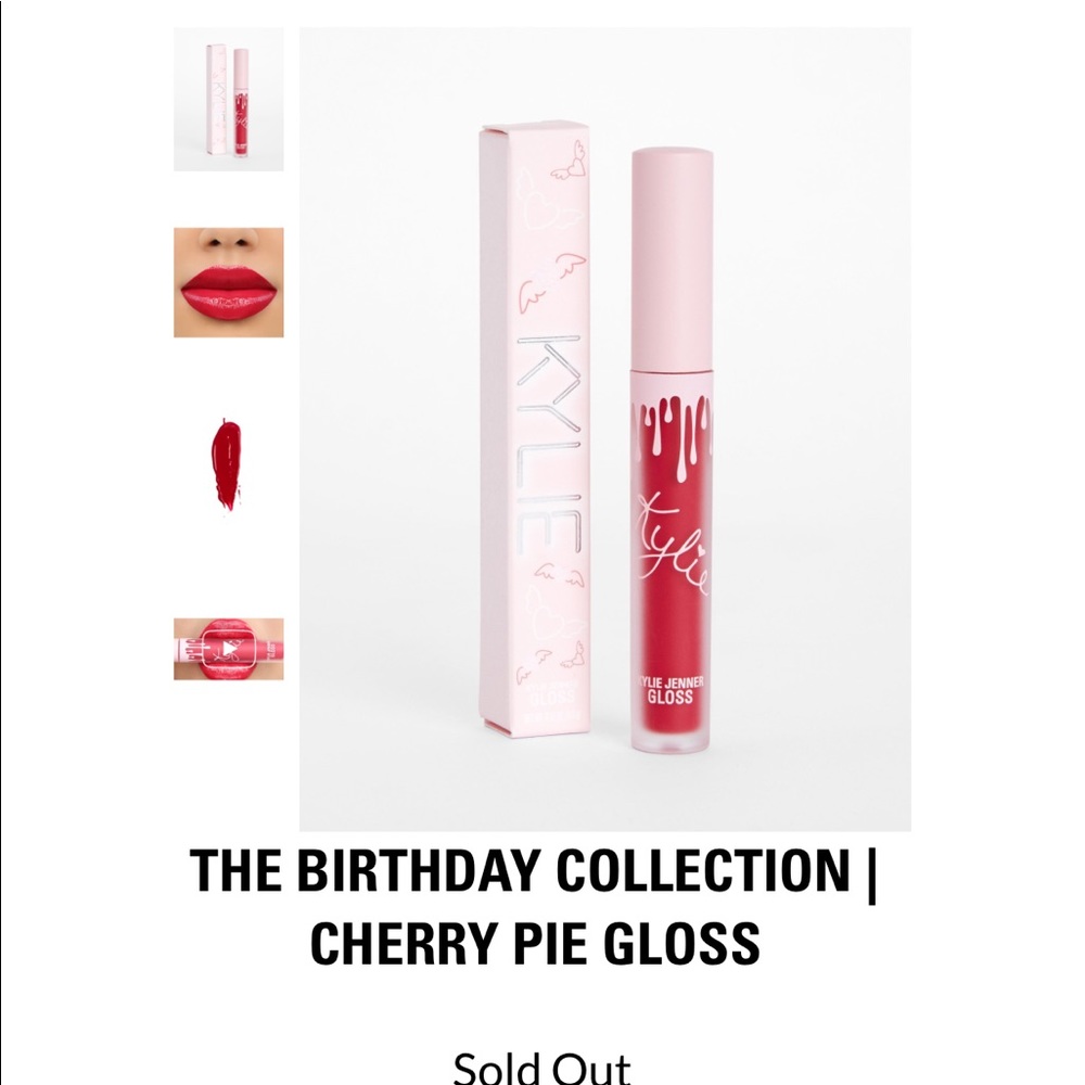Authentic Limited Edition Kylie Cherry Pie🍒 Gloss