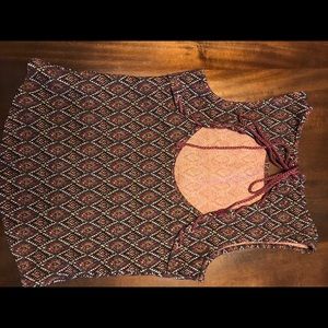 FP tank with rope open back detail