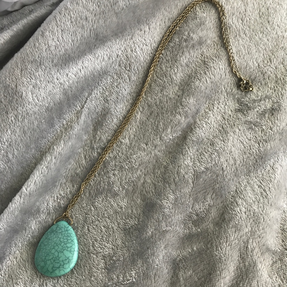 Turquoise Stone Necklace