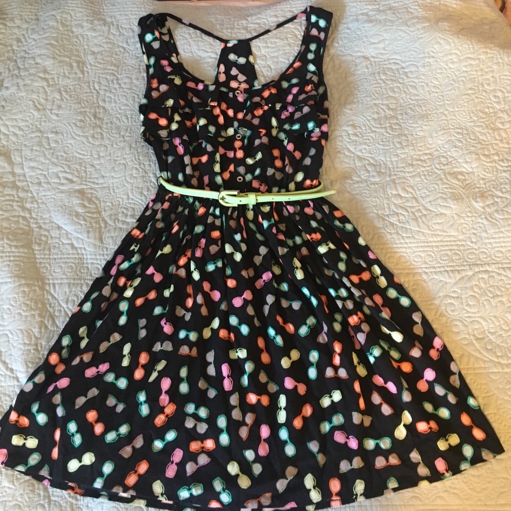 Sunglasses pattern Midi dress from Kohls