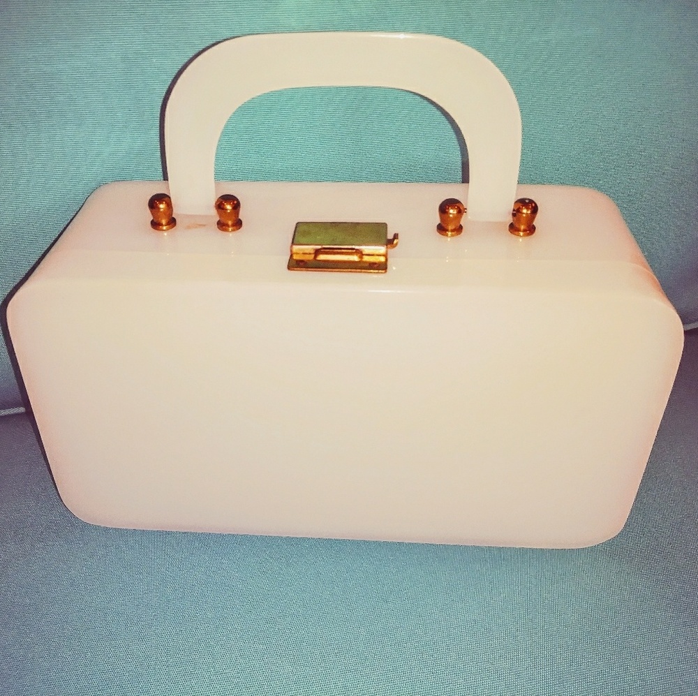 Vintage Lucite David's Fifth Avenue 50's Handbag