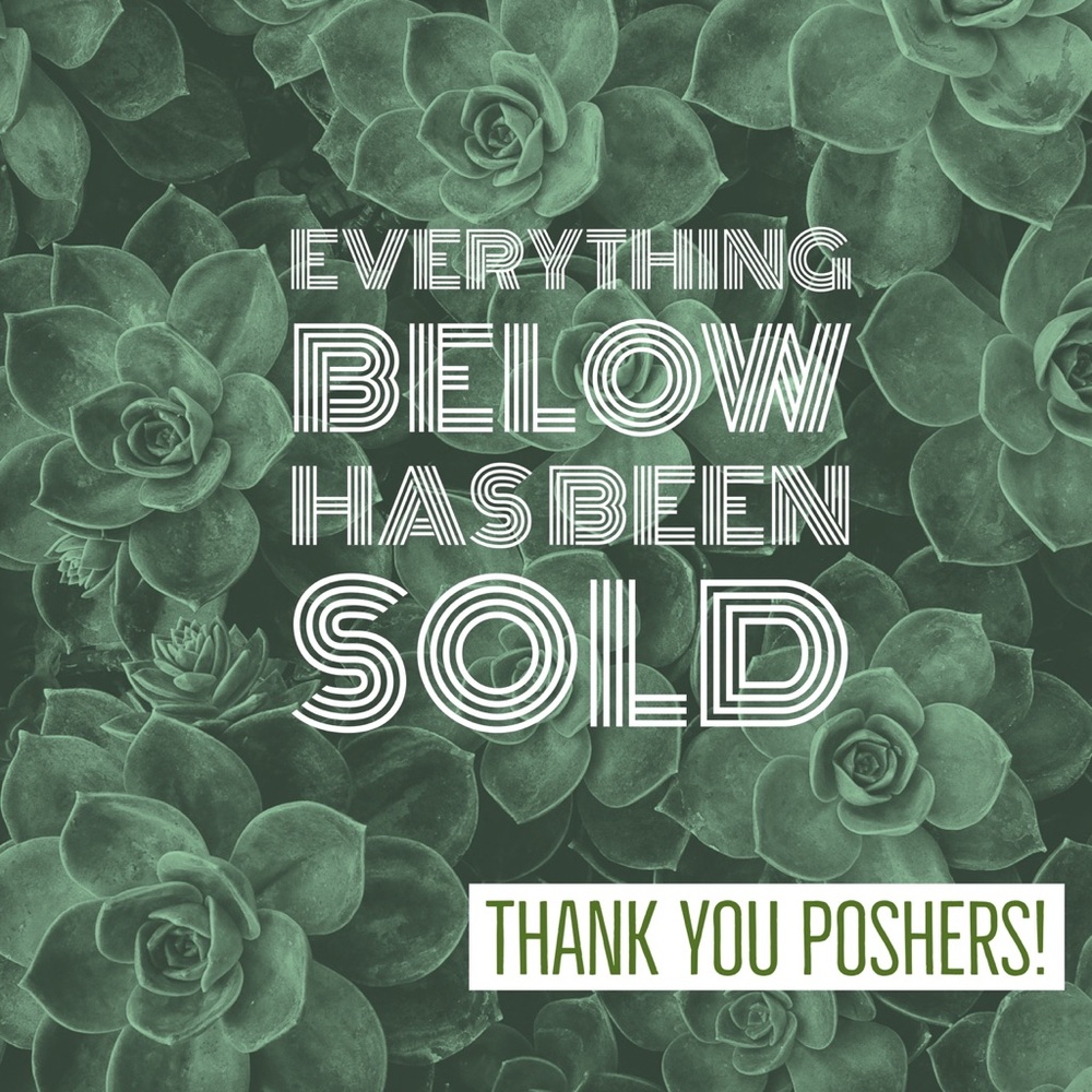 Thank you poshers!