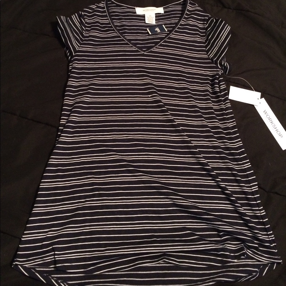 Striped  t shirt NWT