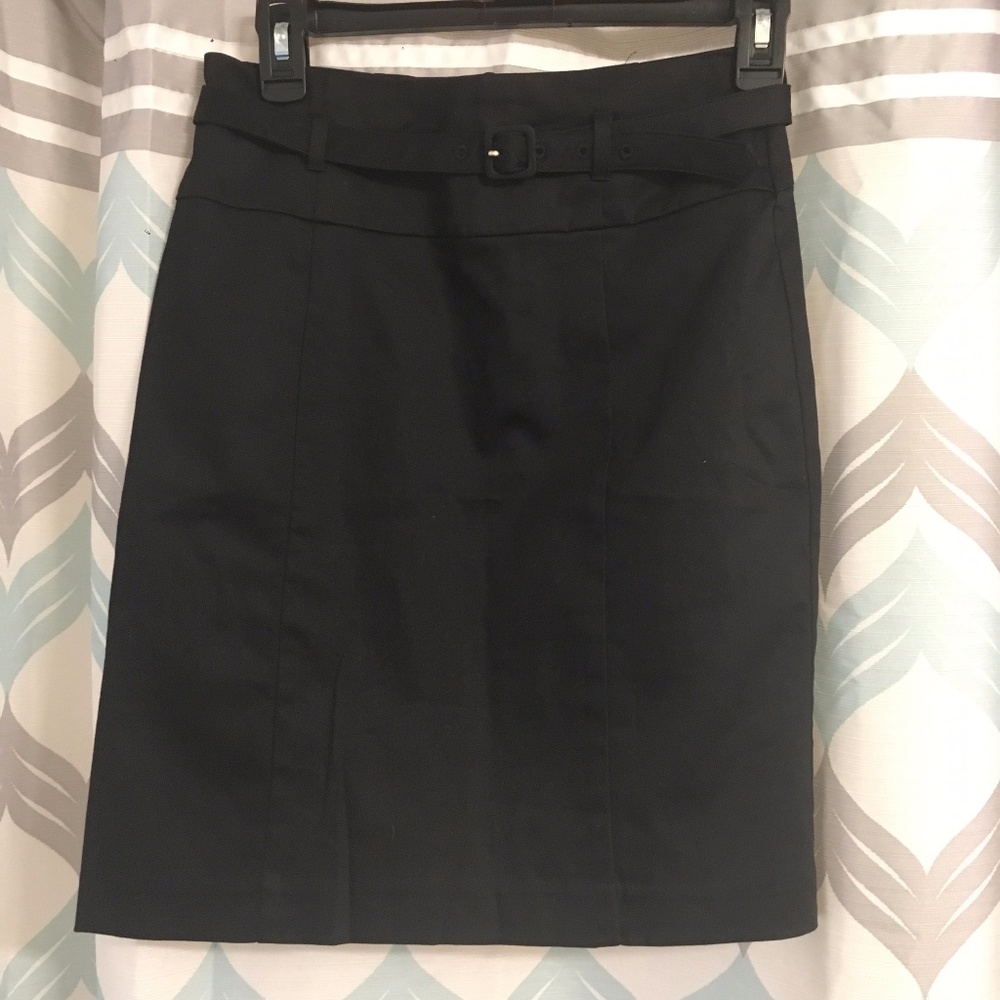 Black Midi Skirt