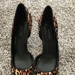 Leopard print heels