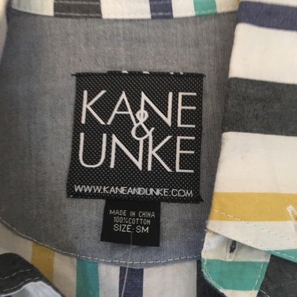 NWOT- Kane&Unke button down - Picture 2 of 3