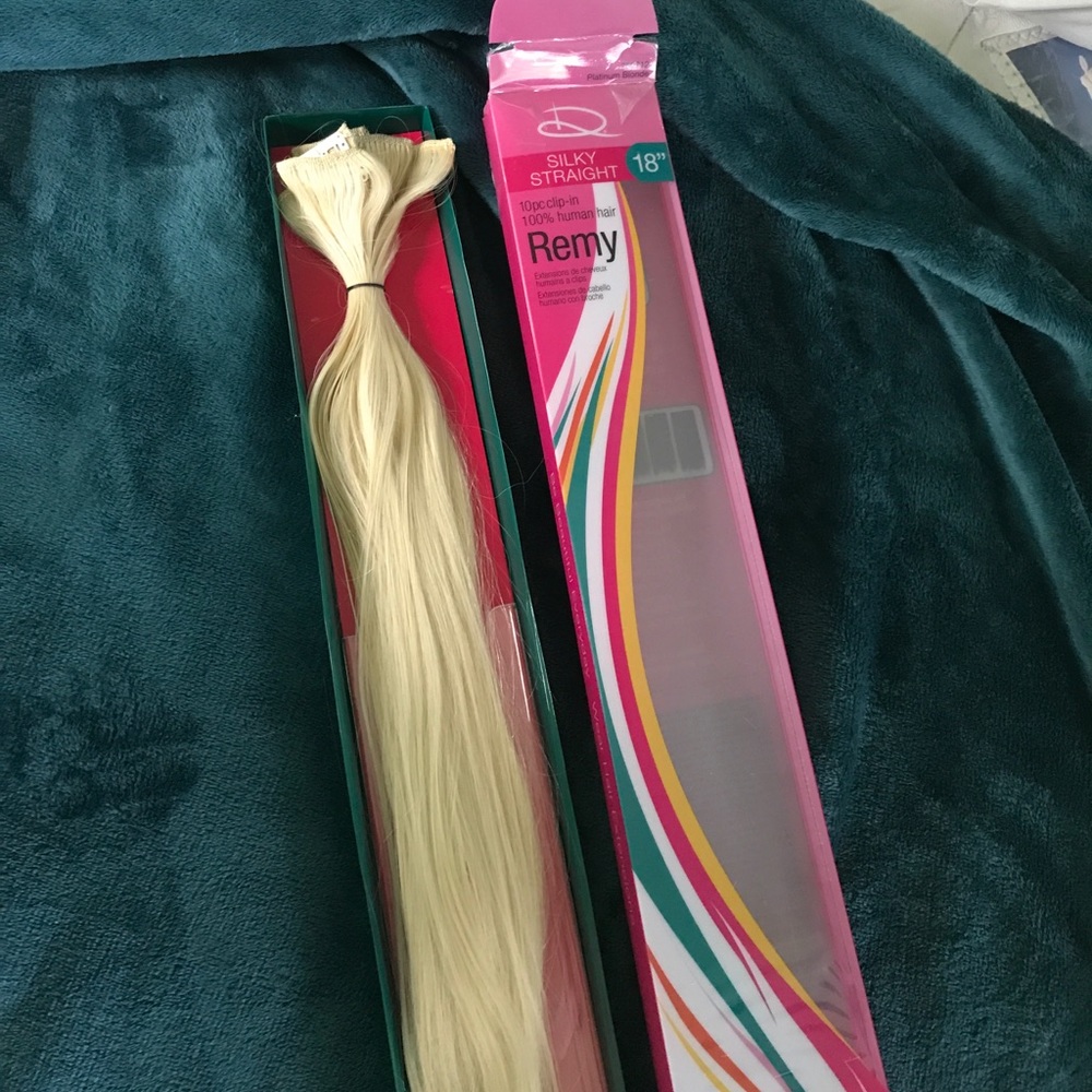 Remy Light Blonde Hair Extensions