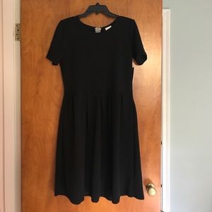 Brand new solid black Lularoe Amelia.