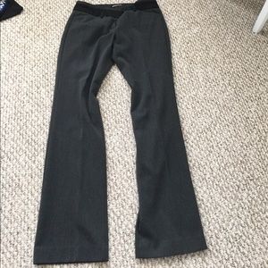 Women's Gray Editor Express Dress Pants