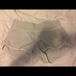 Lululemon speed shorts