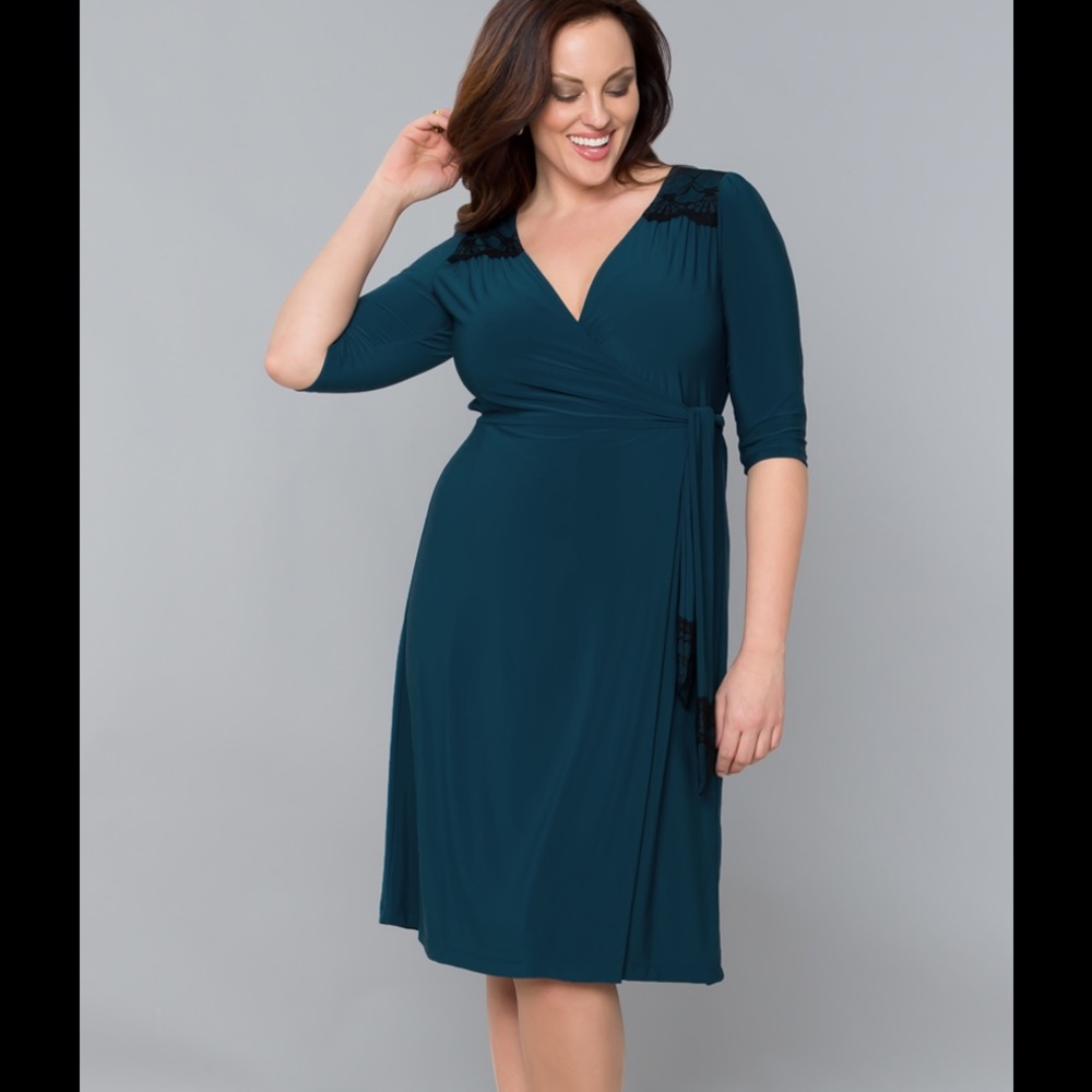 Kiyonna  Julieanne  Wrap Dress