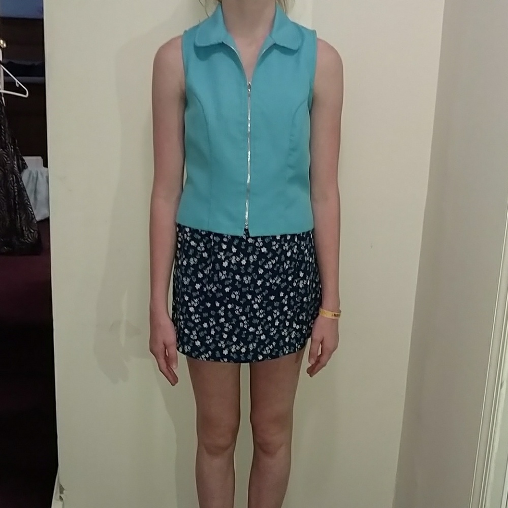 Two piece skort set.