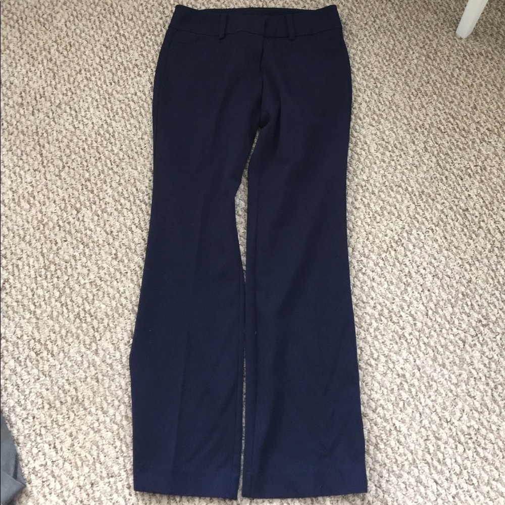 Women's Navy Dress Pants