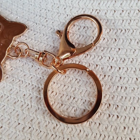 Owl Rhinestone Keychain - Picture 3 of 3