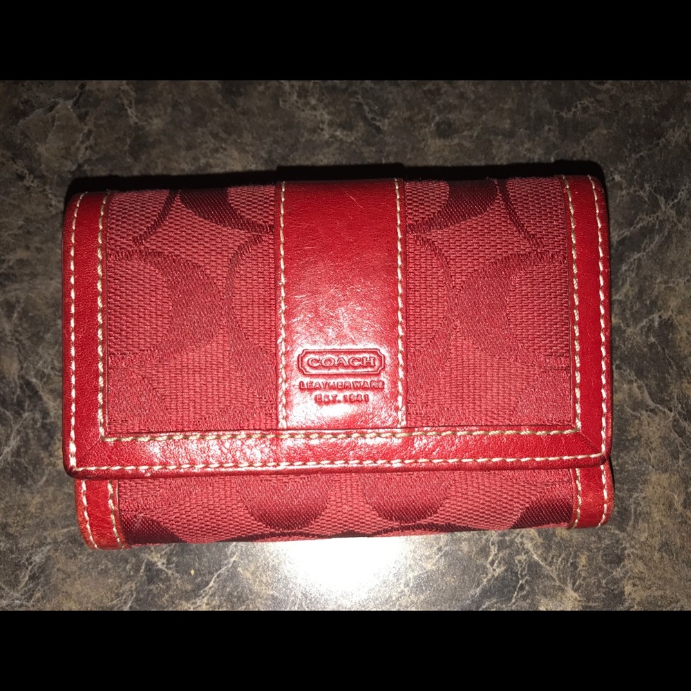 Coach wallet-used
