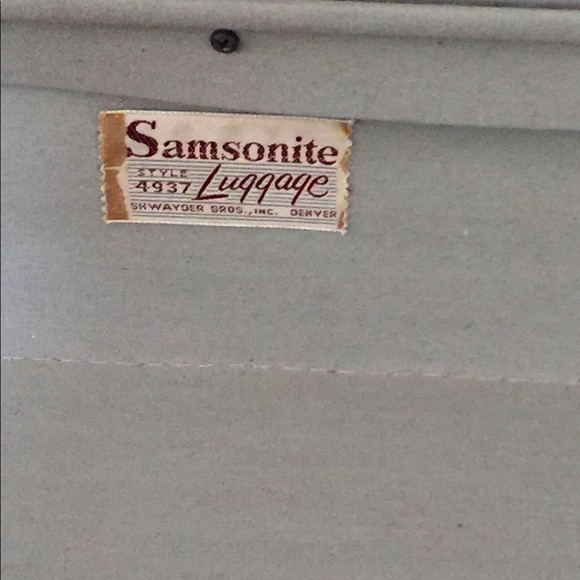 Mid Century Shwayder Bros. Samsonite suitcase - Picture 3 of 5