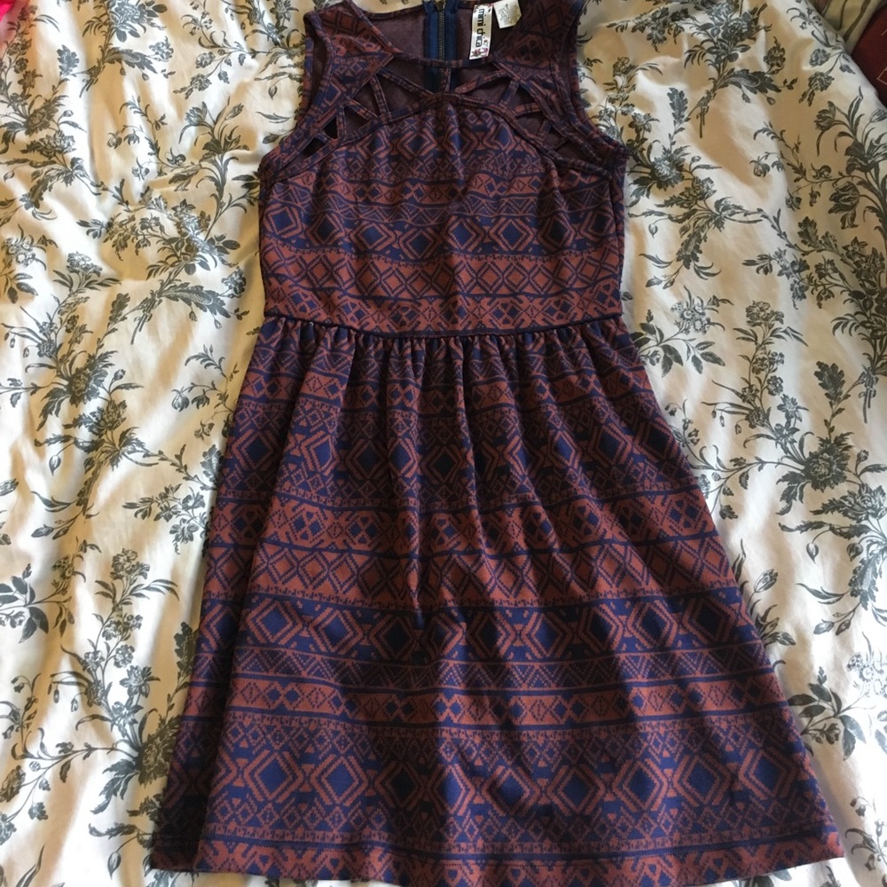 Tribal print dress