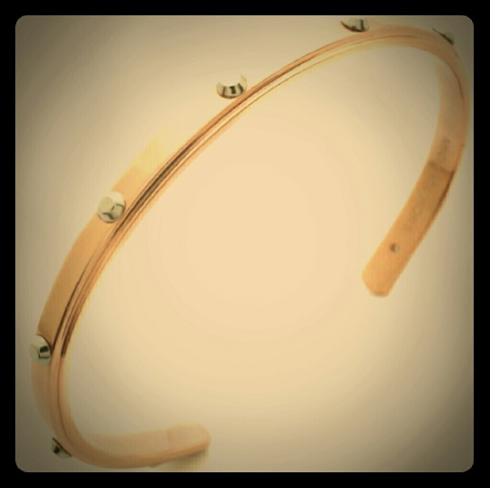 Mk studded bangle