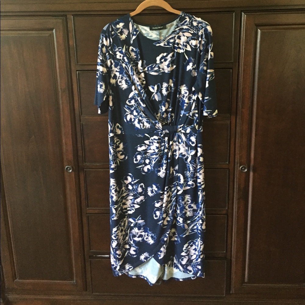 3/4 Sleeve wrap 👗 high low elegant comfortable