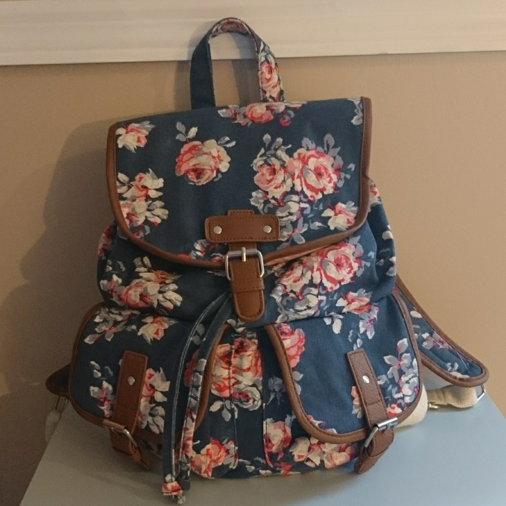 Candie's Floral Backpack