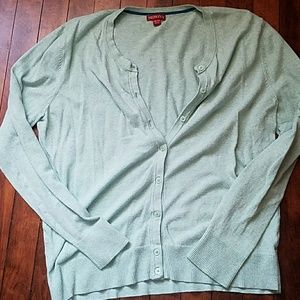 Mint green cardigan