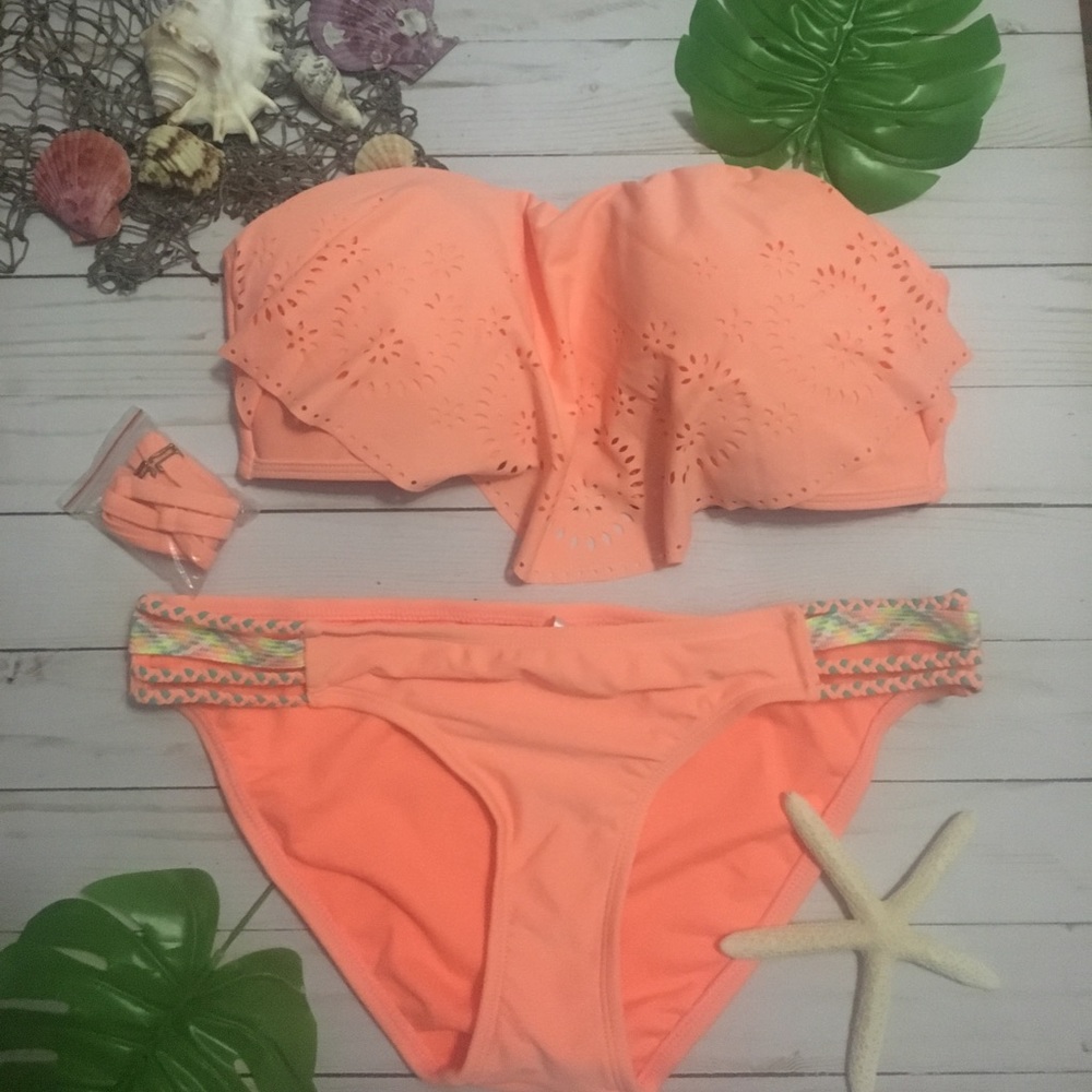 New peach bikini