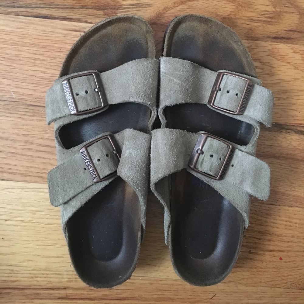 Suede 2 Strap Birkenstocks