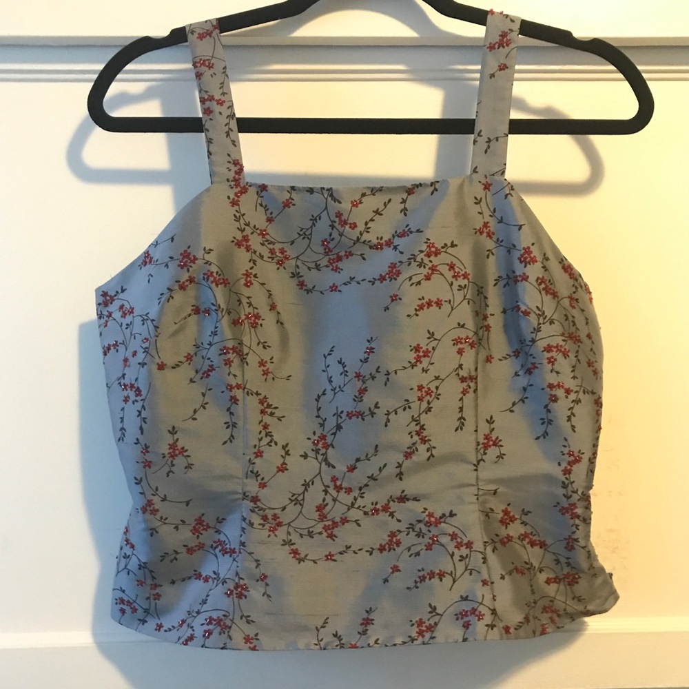 NWT never worn silk tank top