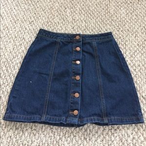 Women's Jean Skirt