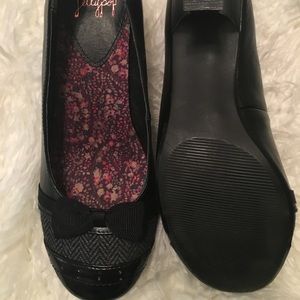 Black Heels with Bow