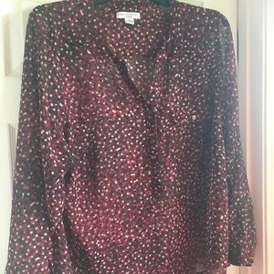 Sheer Liz Claiborne Blouse.