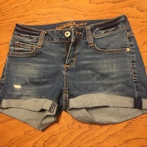 Arizona denim shorts.