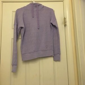 Purple workout sweatshirt