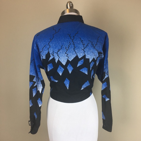 Brooks & Dunn Country Blue Rodeo Cowgirl Top - Picture 2 of 6