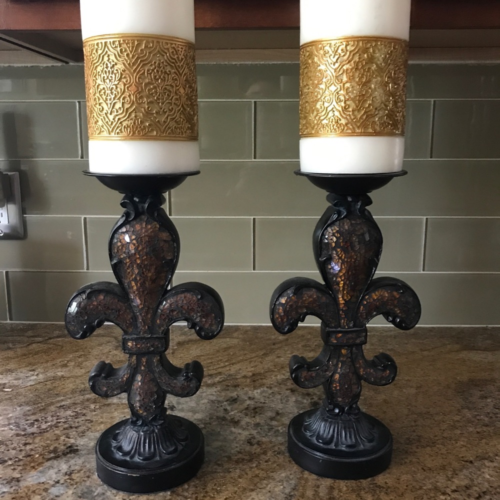 Beautiful candle holders