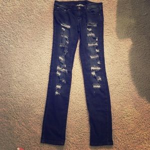 Forever 21 Distressed jeans. Worn once!