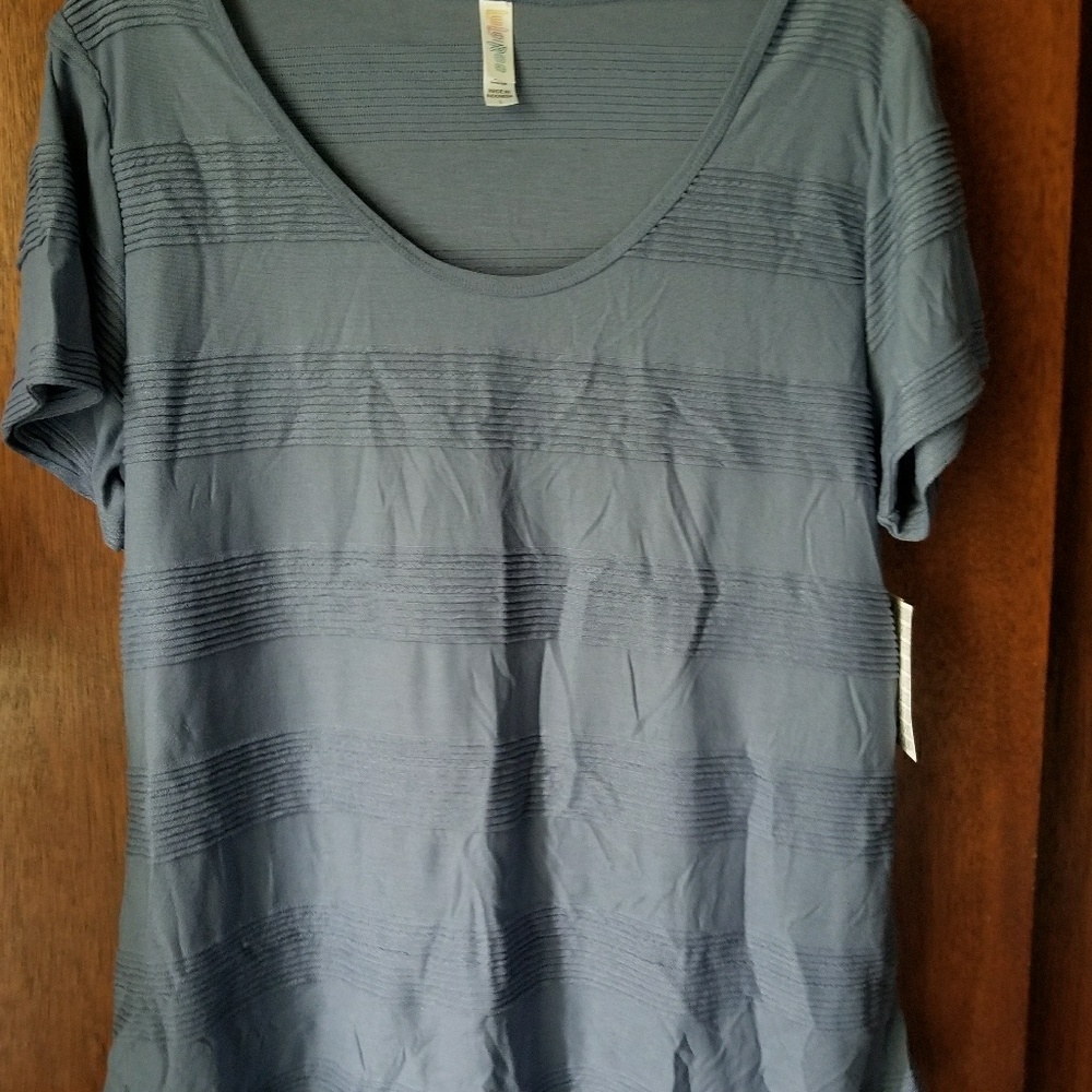 NWT LuLaRoe L Classic T - Periwinkle