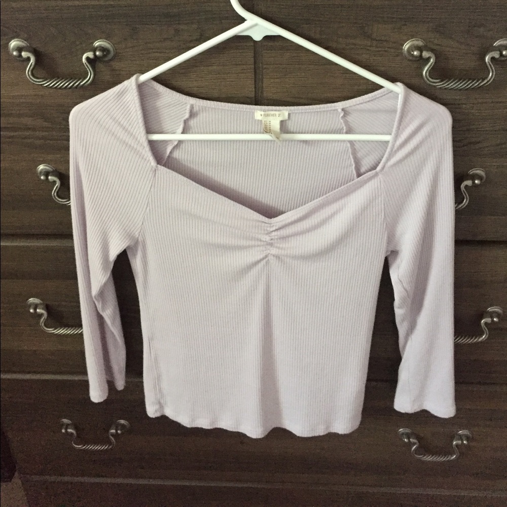 Light purple shirt