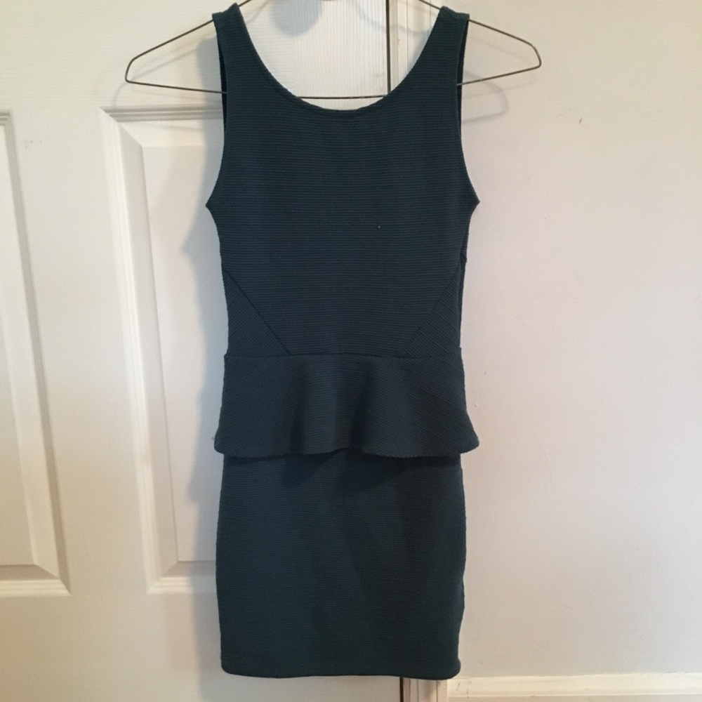 Peplum Bodycon dress