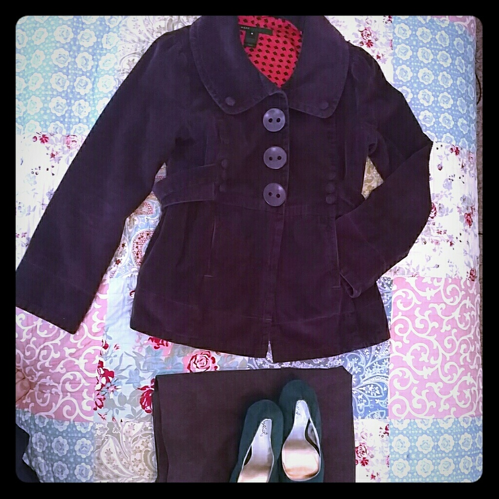 Marc Jacobs purple jacket
