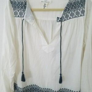 H&M peasant top