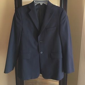 Navy blue sports coat