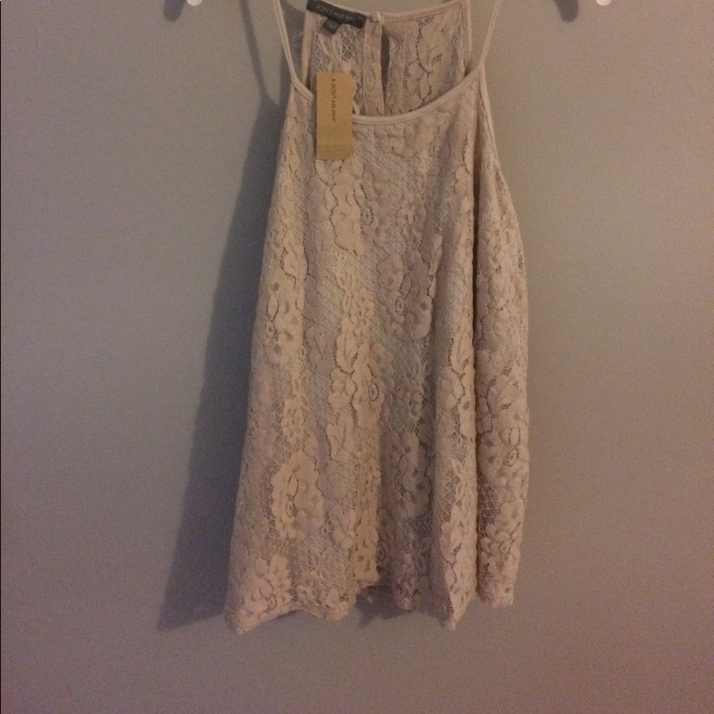 Nude High Neck Top