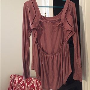 Open back long sleeve from Buckle